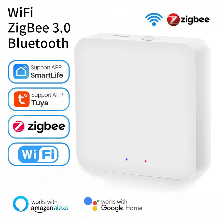 Tuya ZigBee 3.0 Multimode Gateway/Tuya Bluetooth Gateway Smart Home Wireless Remote Control