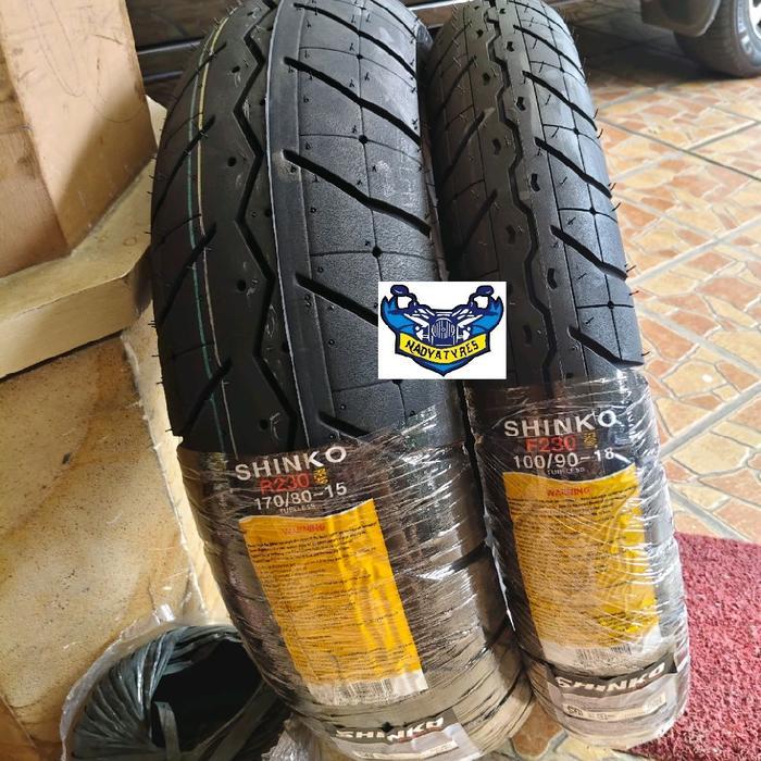 Ban shinko E230 tour master 100/90-18 170/80-15