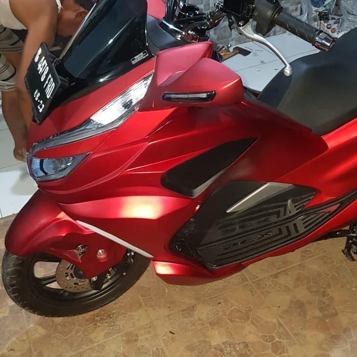 Modifikasi PCX LOKAL (Fullset) Merah Doff