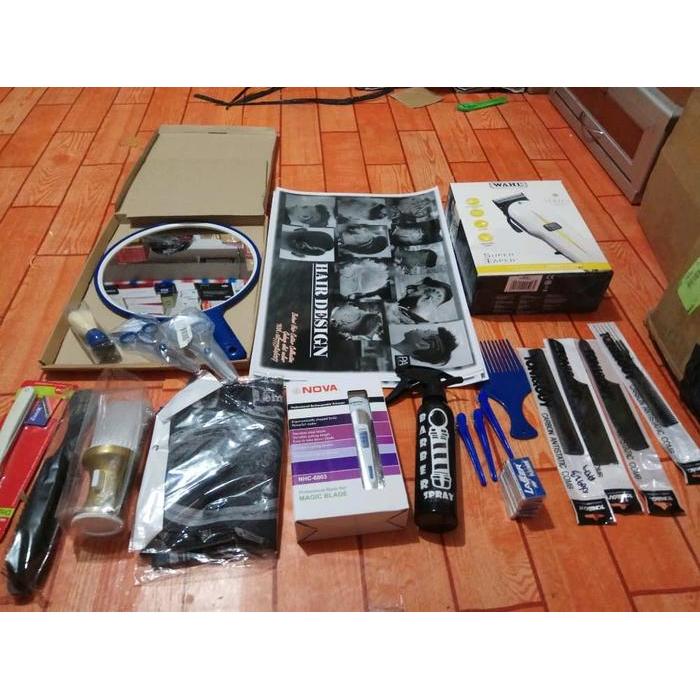Paket Usaha Cukur Lengkap Gunting RAMBUT MESIN