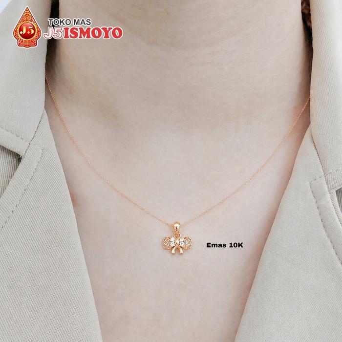 Liontin Emas 10 Karat Model Kyra J5 Ismoyo