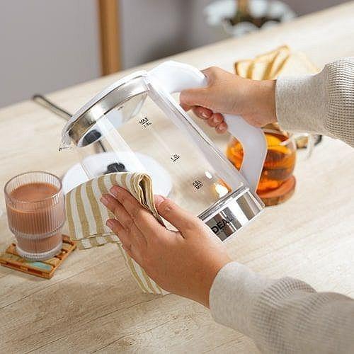Idealife - Electric Glass Kettle Teko Listrik Kaca 1.8 Liter Il-113S Jumbo