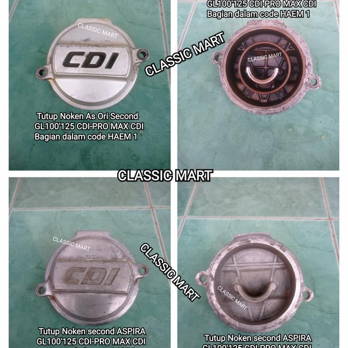 TUTUP NOKEN AS TIMING HONDA GL100 CDI-GL125 CDI-GLPRO CDI-GLMAX CDI-GL