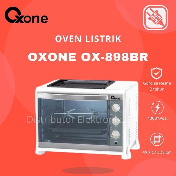 Ready Oven Listrik Oxone Jumbo Ox 898BR (Khusus Gojek) OX898BR