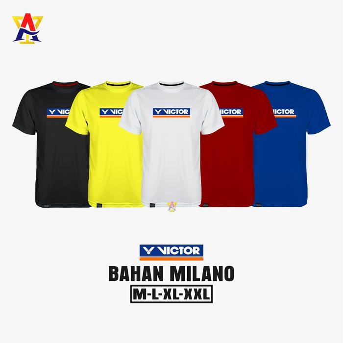 Riors - Mvp-Vic Original Baju Badminton Premium Dewasa/Kaos Badminton Jersey