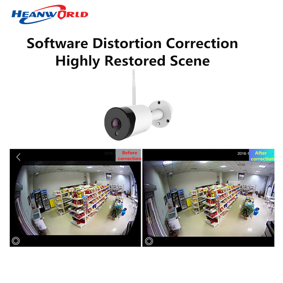 8.0MP FishEye Wifi IP Camera Outdoor3MP/5MP Wireless security Camera IR SD Slot CCTV surveillance