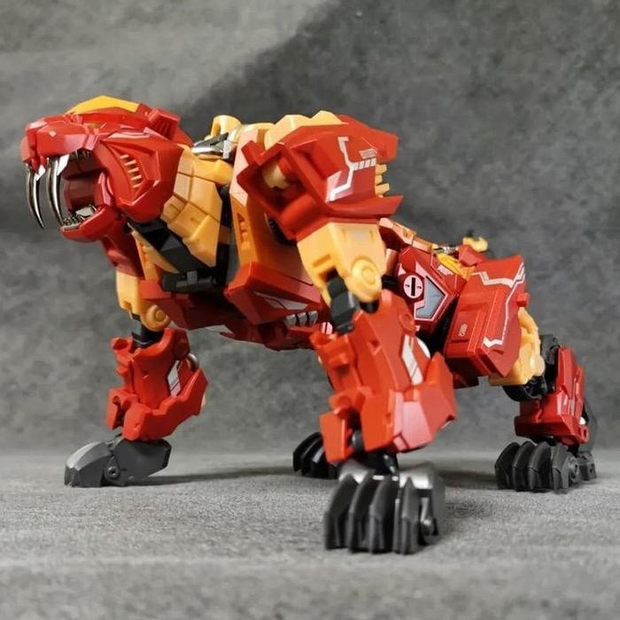 Cang Toys Ct-01 Ferocious - Transformers G1 Rampage Predaking Combiner