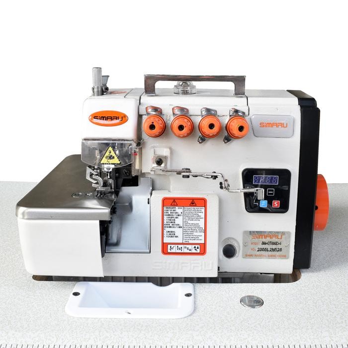 Ready Mesin Obras SIMARU SM 747D - Mesin Obras Industri Benang 4 Servo Motor