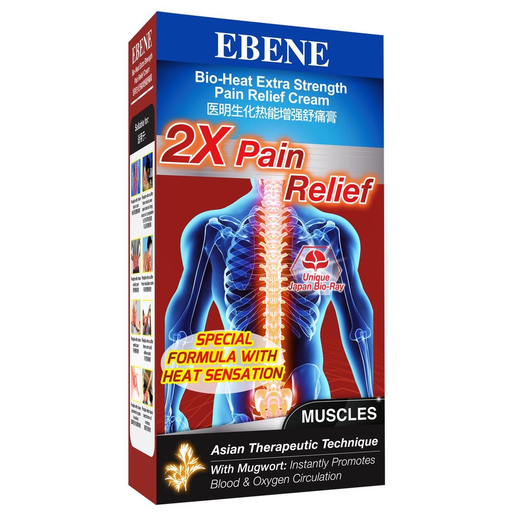EBENE EXTRA STRENGTH Pain Relief Cream / Nyeri pinggang / Leher