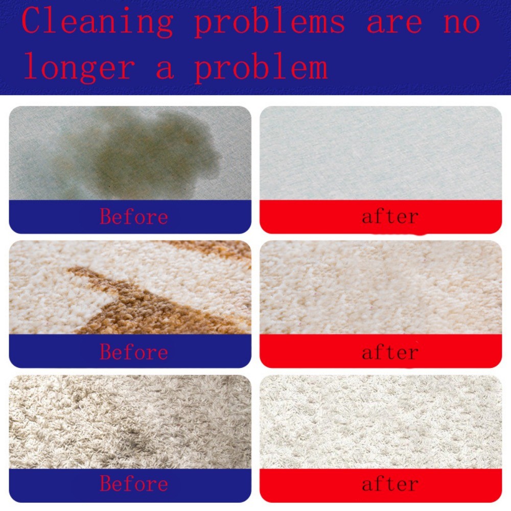 Fabric Carpet Sofa Cleaner Dry Cleaning Decontamination Household Free Washing Cloth Artifact