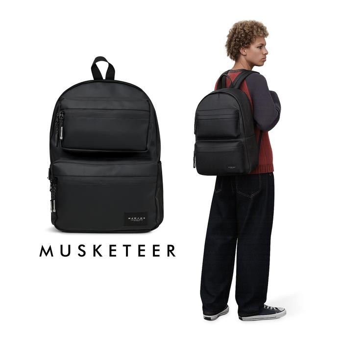 ASLI Mr Mads - Musketeer Backpack Pria - Tas Ransel Pria Wanita Tas Punggung Pria Kapasitas Besar