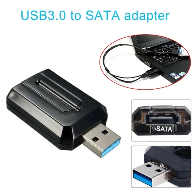 USB  to SATA/USB3.0 to eSATA Adapter for Computer Connection and Connectors