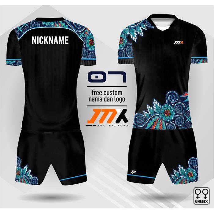 TERLARIS jersey setelan badminton batik jersey bulu tangkis jersey olahfree custom READY STOCK