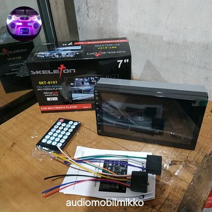 Terbagus Head Unit Skeleton Skt-8197 - Tv Mobil Skeleton 7 Inch Skt-8197 - Skeleton 7 Inch Skt-8197