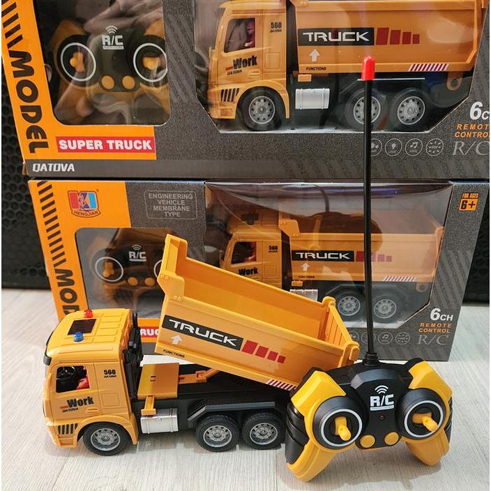 Mainan Rc Dump Truk Pasir Remote Control