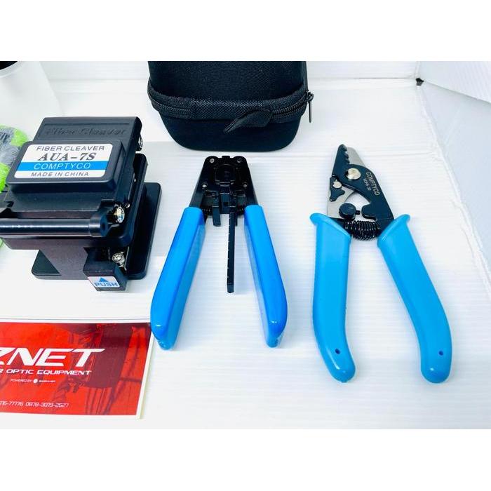 BARU FTTH Tool Kit OPM MINI 3 in 1 Lengkap FVL Cleaver FO/Fiber Optic/Optik