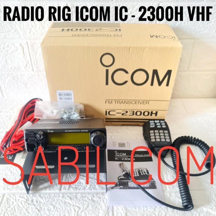 RADIO RIG ICOM IC 2300H VHF / RIG ICOM 2300 ORIGINAL GARANSI RESMI