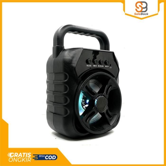 Speaker Bluetooth Portable Bisa Flashdisk Radio Memory Card