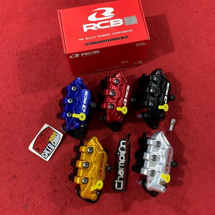 Kaliper Rem Depan Rcb S Series 2 Piston Beat Karbu Beat Fi Beat Esp