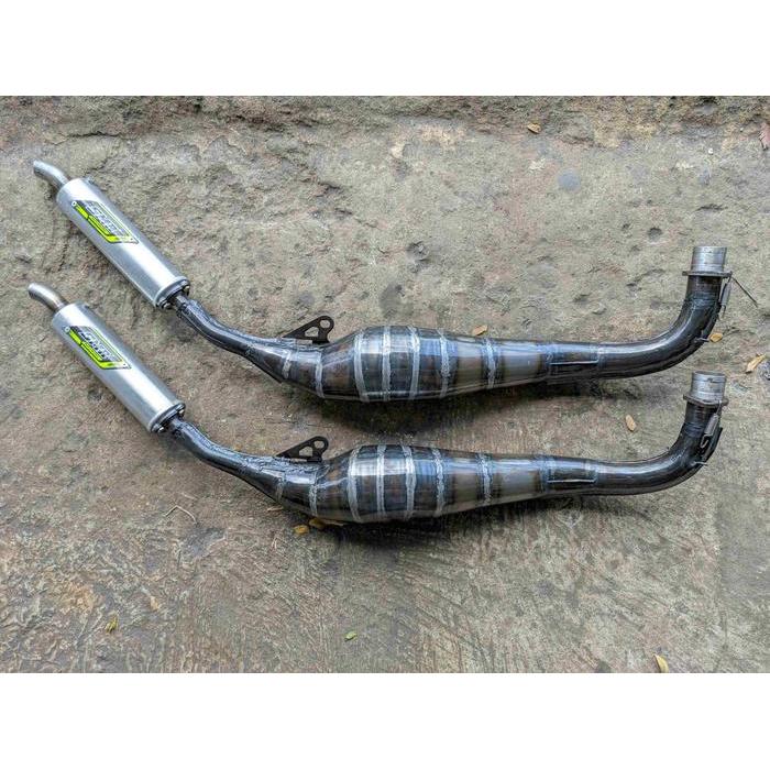 Knalpot Balap Roadrace F1Zr Smr Underbone 125Cc Plat Karat