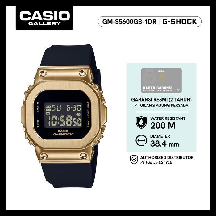 G-SHOCK JAM TANGAN ORIGINAL GM-S5600GB-1DR STAINLESS