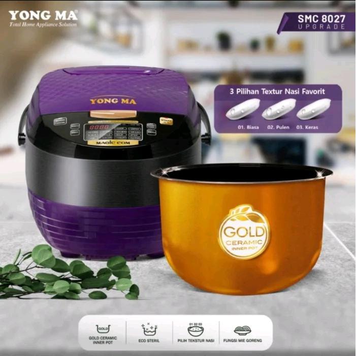 Magic Com Yongma Smc8027 - 2Liter / Rice Cooker Yong Ma Digital Smc-8027 New Upgrade Edition