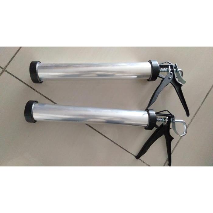73ox- Tembakan Silicone Sealant Sosis / Gun Sosis / Aluminium Gun Sealant