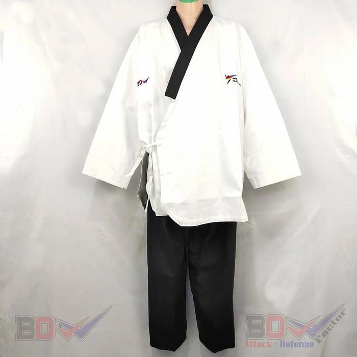 Dobok Baju Taekwondo Poomsae Poomsae Senior Bow Putra Dan Putri Murah