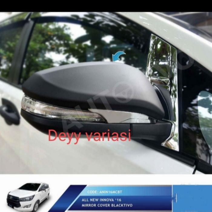 Cover Spion Mobil Inova Reborn 2016-2021 Hitam Doff