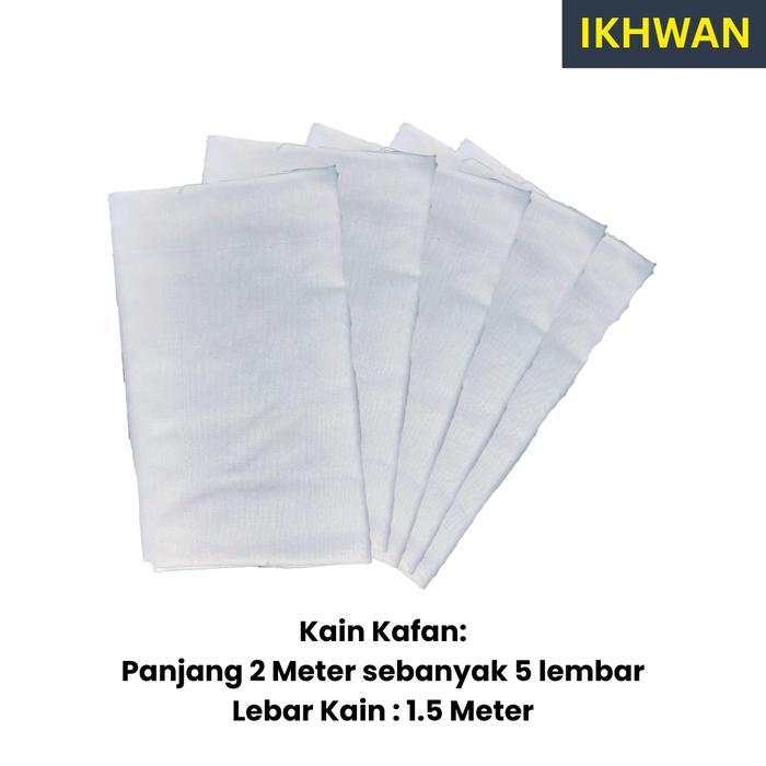 GRATIS ONGKIR Paket Totebag Kafanku Paket Kain Kafan Lengkap Kain Kafan Laki-laki Perempuan Kain