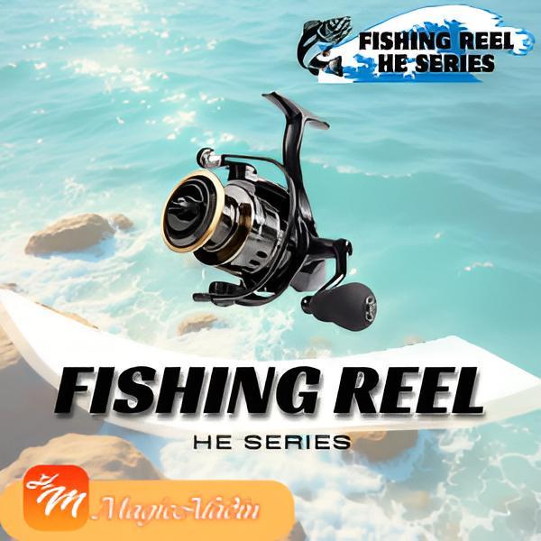 FISHING REEL HE SERIES HE 1000 - 7000 FISHING REEL PANCING KUAT 10KG TARIKAN REEL PANCING LOGAM KUAT