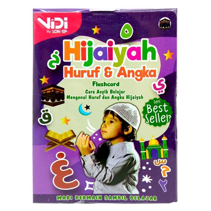 Vidi Flash Card Hijaiyah Kartu Pintar Belajar Mainan Edukasi Anak