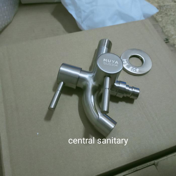 Kran Cabang/Kran Shower Stainless/Keran Shower Model Toto Kamar Mandi Promo