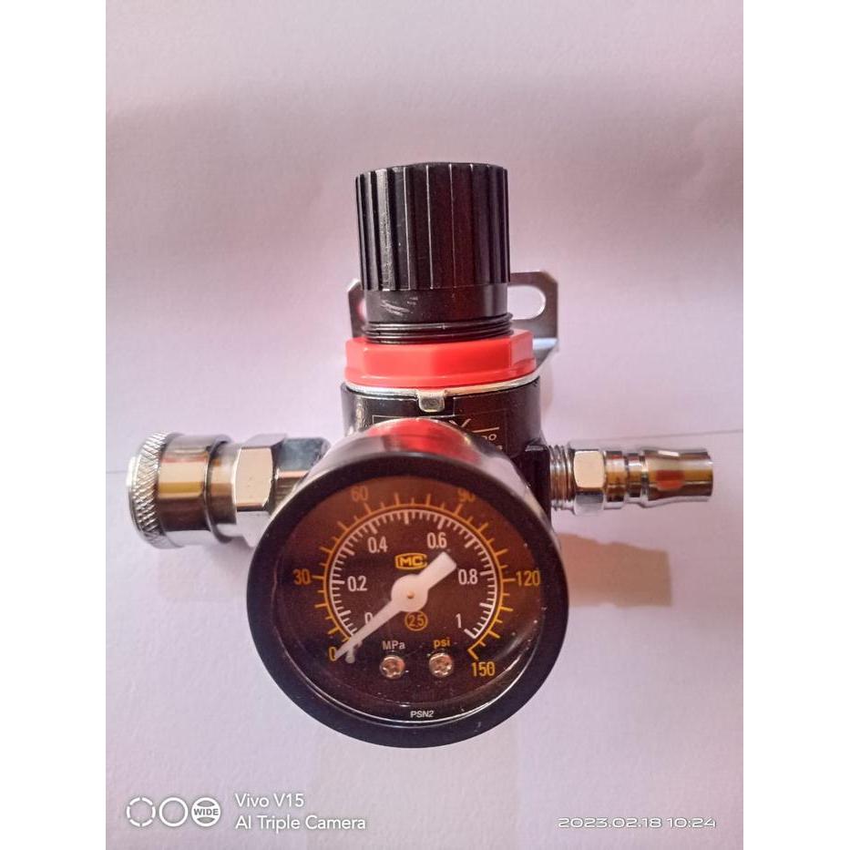 Regulator Angin Pengatur Tekanan Angin Air Filter Regulator Kompresor