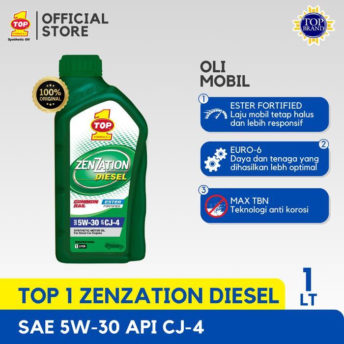 Ready Oli Mobil Diesel TOP 1 ZENZATION DIESEL 5W-30 1 lt