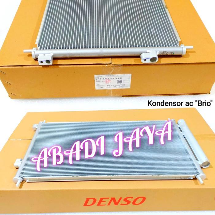 Baru Condensor Kondensor Ac Mobil Honda Brio 2012-2017 Asli Denso Ori Berkualitas