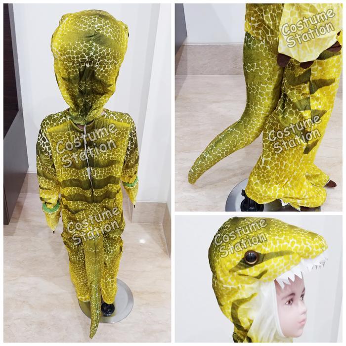 Kostum Dinosaur Raptor / Costume Dinosaurus Yellow T Rex