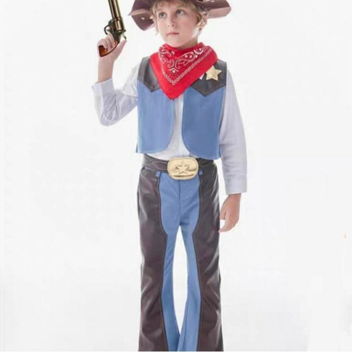Kostum Koboi Anak Texas Baju Koboi Anak Cowboy Sherrif Toddler Boy