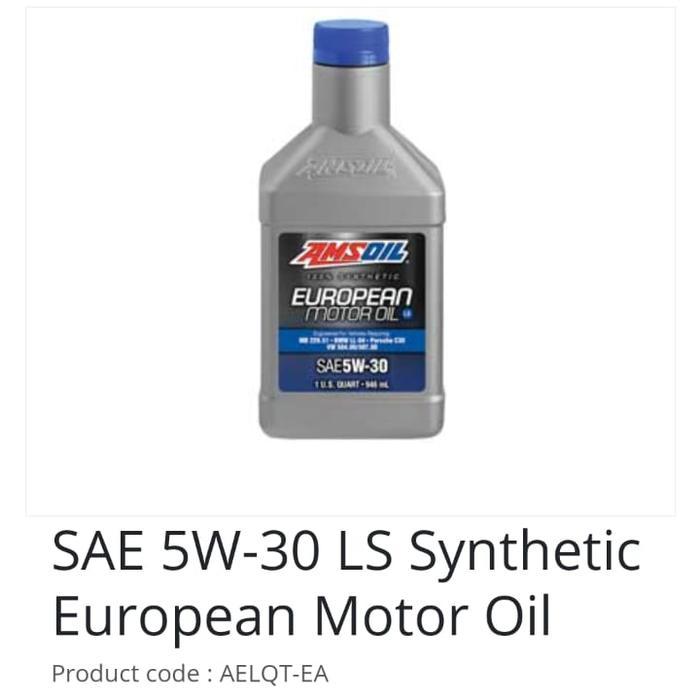 Bisa Grab Amsoil European Motor Oil Sae 5W30. Original Amsoil