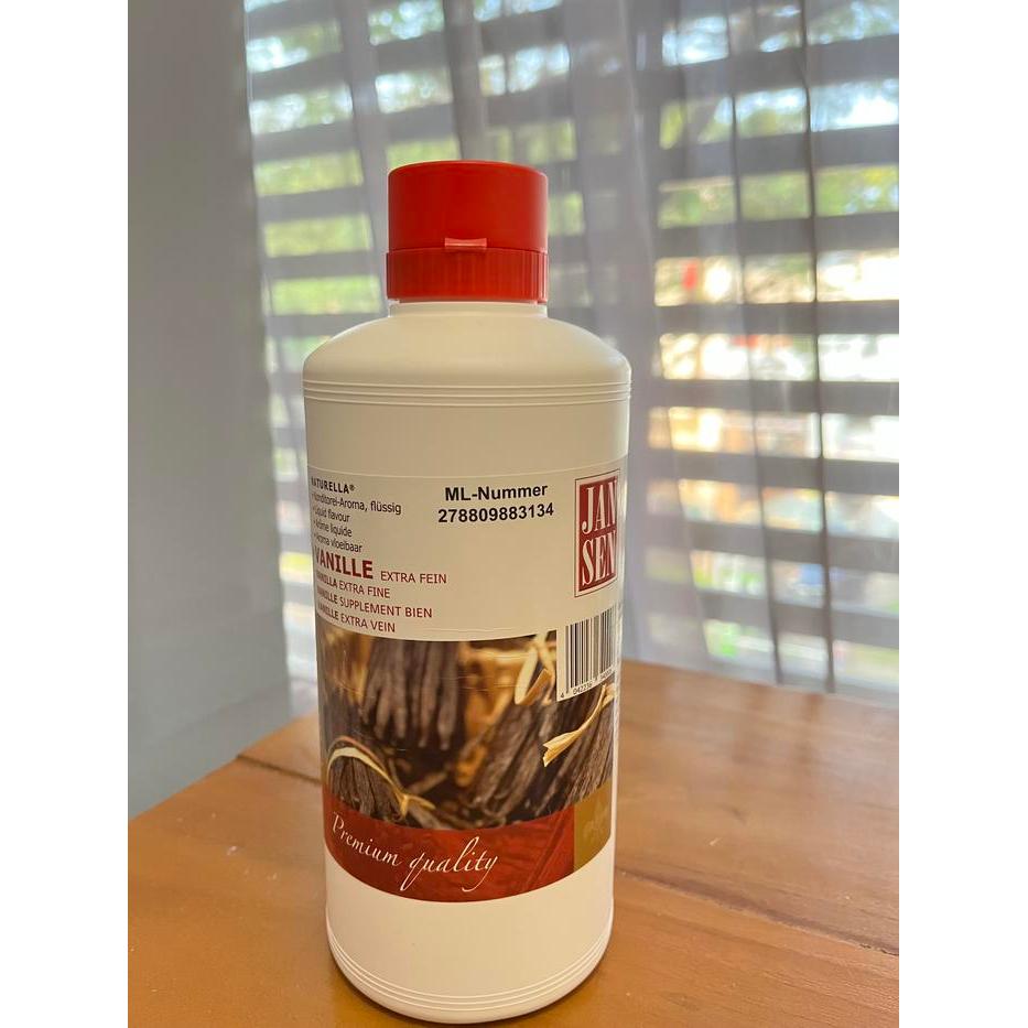 Jansen Vanilla Extract Extra Fine Pasta Vanila Liquid Flavour 100gr
