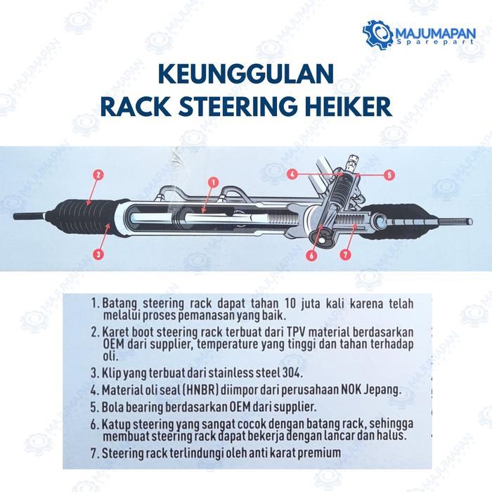 Baru (Bergaransi) Rack Steering Stering Rack Steer Stir Suzuki Futura T120Ss T 120 Ss Manual Ori