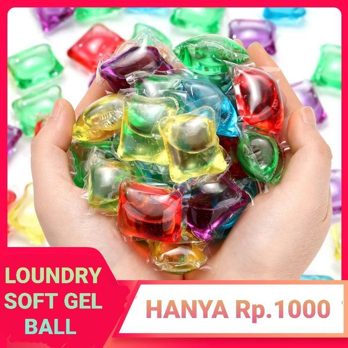 Laundry Gel Ball Bola Pencuci Baju Bola Cairan Deterjen Pelembut