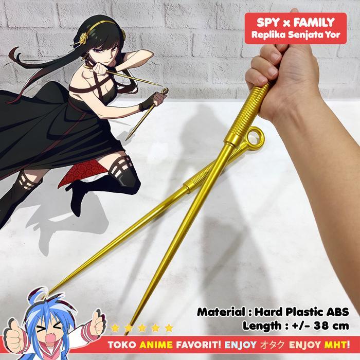 Replika Senjata Spy X Family Yor Forger Thorn Princess Cosplay
