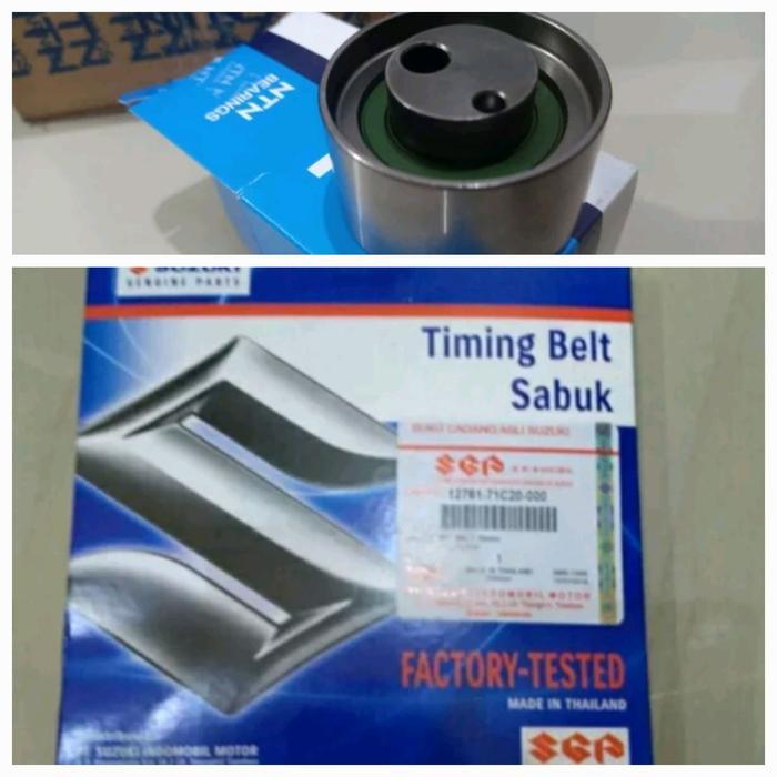 Baru Timing Belt Set Apv (Timing Belt+Tensioner Bearing ) Arena, Mega Carry Ori Berquality