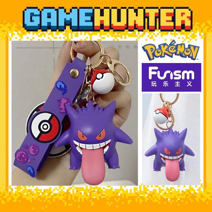 beb6- Funism Pokemon Keychain Gengar Official Licensed