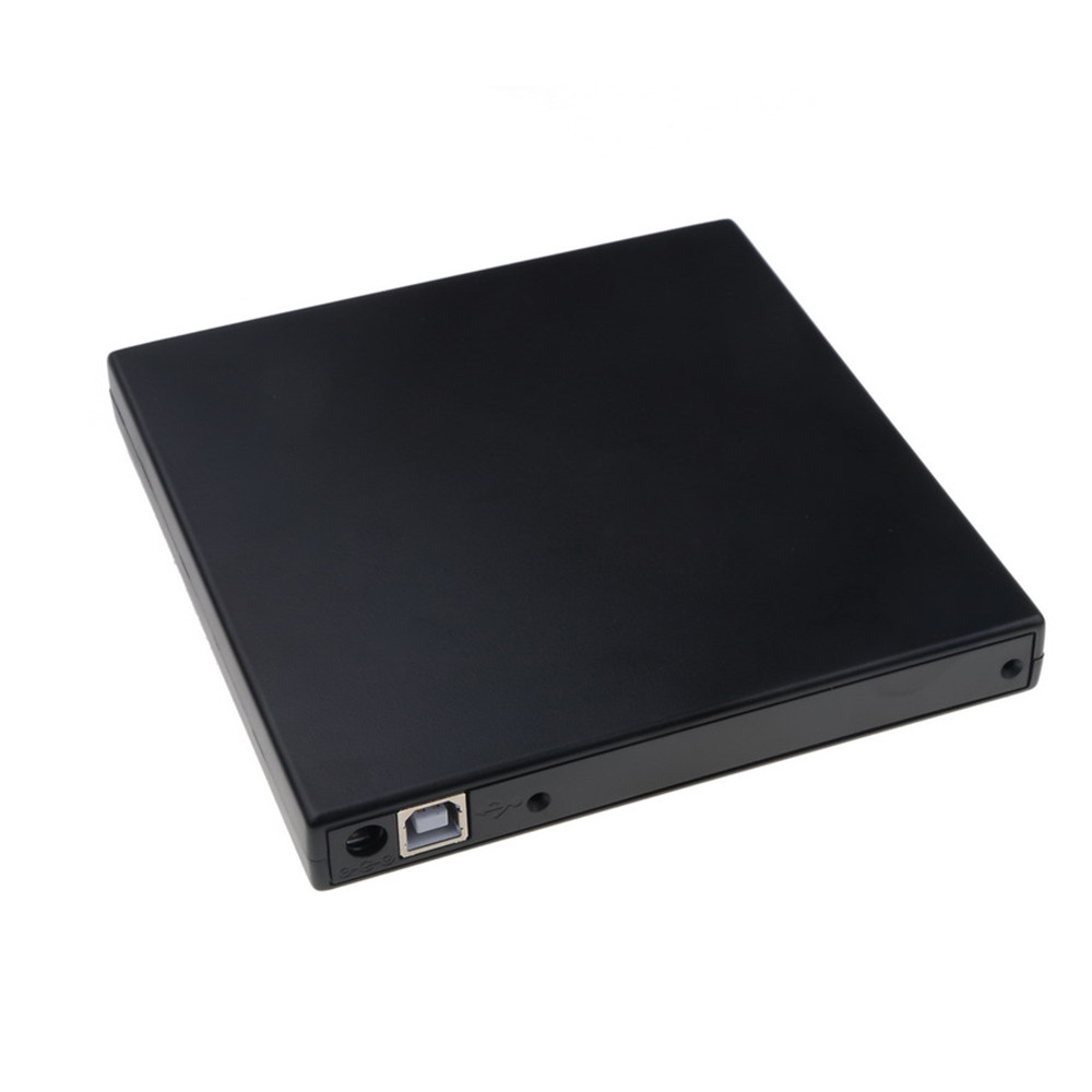 USB 2.0 SATA External Drive DVD CD DVD-Rom Case Drive Box 12.7MM Slim for Laptop Notebook External P