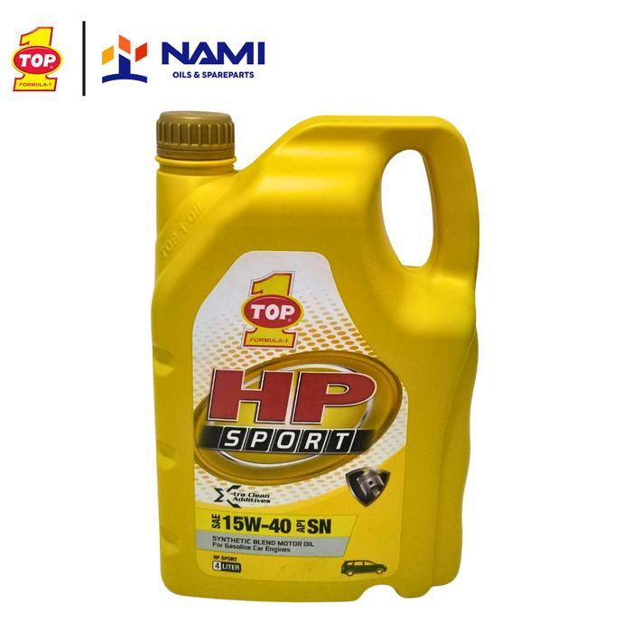 Cuci Gudang *TOP 1 HP SPORT 15W40 (4L)* Oli mobil - Original