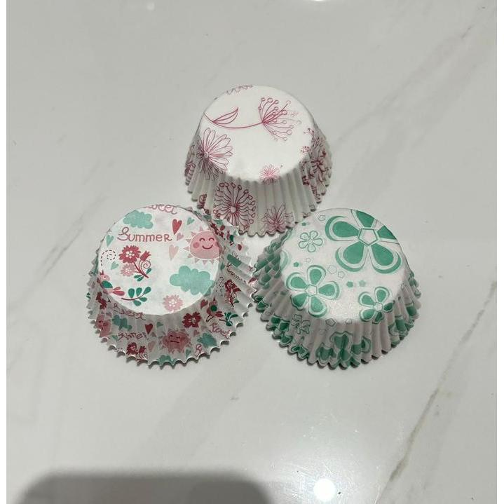 Khusus Grab Kertas Cup Cake / Cake Cases Dragon Pack 95Mm / 4,3 Cm Isi 1000 Pcs Motif Random