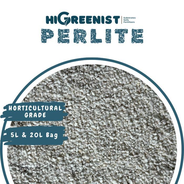 Perlite 5L & 20L BAG - Media Tanam Perlite Porous Untuk Kaktus Sukulen Hidroponik Dan Tanaman Hias -