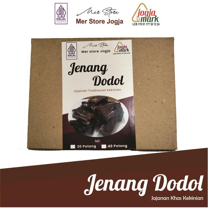 Premium Jenang Dodol Hitam Mer Store 1Kg Asli Jogja Manis Food Original
